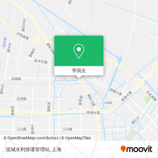 泥城水利排灌管理站地图