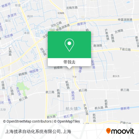 上海揽承自动化系统有限公司地图
