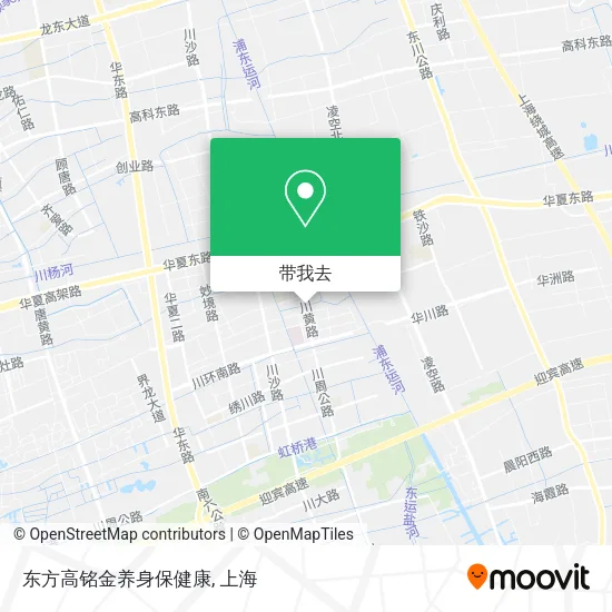 东方高铭金养身保健康地图
