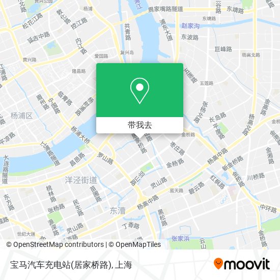 宝马汽车充电站(居家桥路)地图