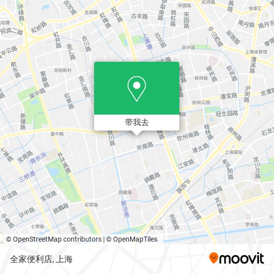 全家便利店地图