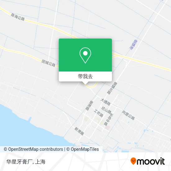 华星牙膏厂地图