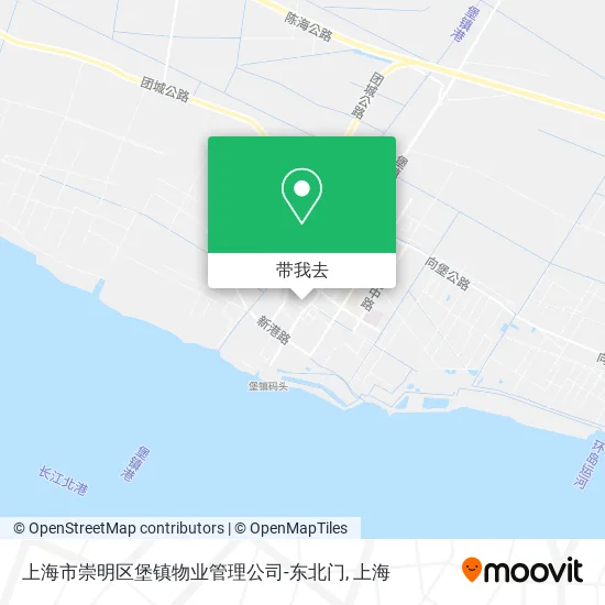 上海市崇明区堡镇物业管理公司-东北门地图