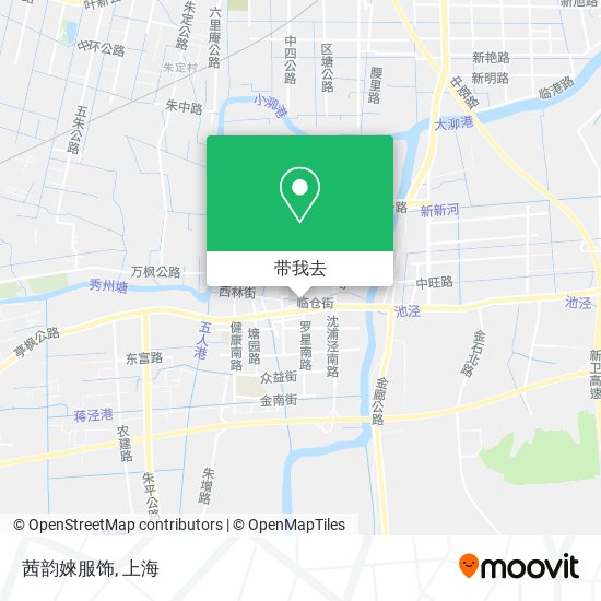 茜韵婡服饰地图