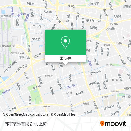 韩宇装饰有限公司地图