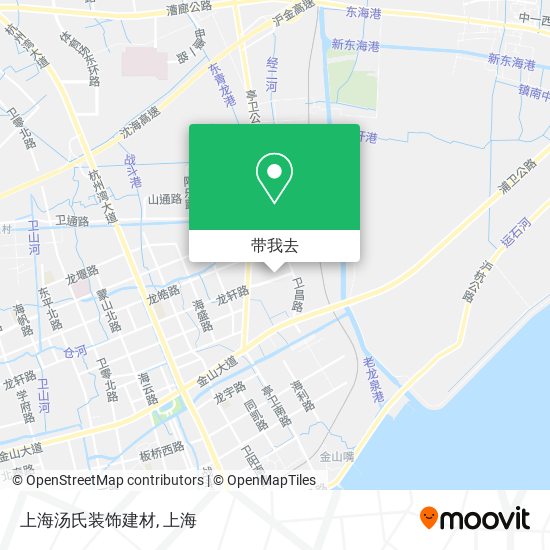 上海汤氏装饰建材地图