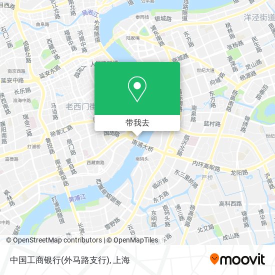 中国工商银行(外马路支行)地图