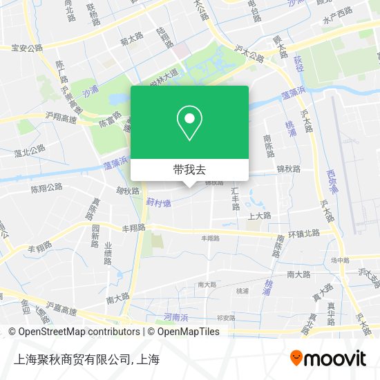 上海聚秋商贸有限公司地图