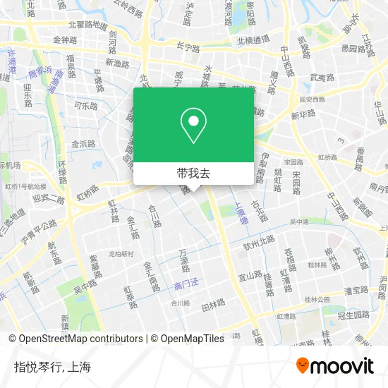 指悦琴行地图