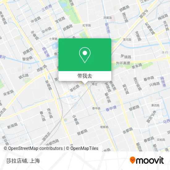 莎拉店铺地图