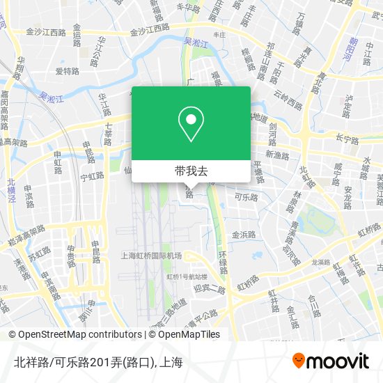 北祥路/可乐路201弄(路口)地图