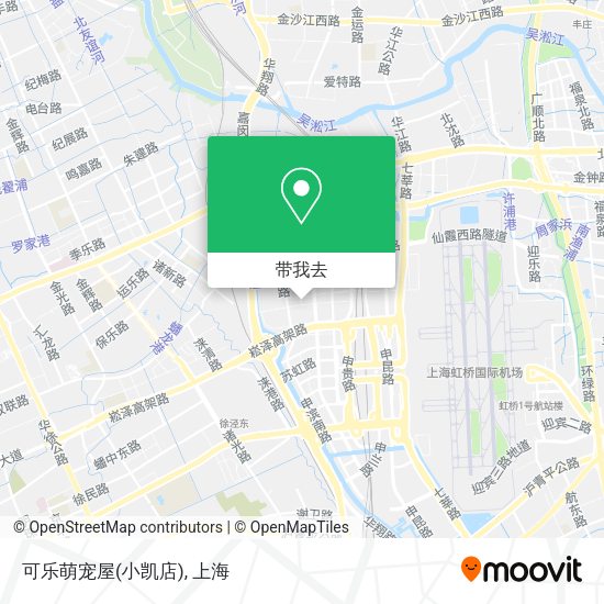可乐萌宠屋(小凯店)地图