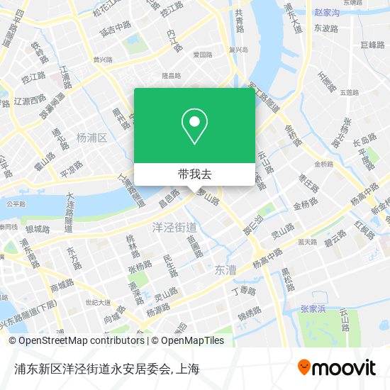 浦东新区洋泾街道永安居委会地图