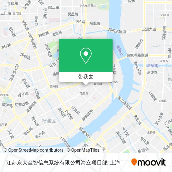 江苏东大金智信息系统有限公司海立项目部地图
