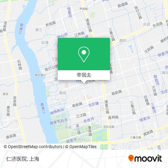 仁济医院地图
