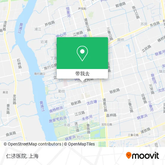 仁济医院地图