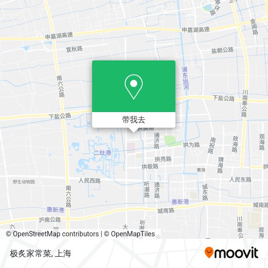 极炙家常菜地图