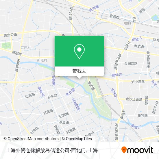 上海外贸仓储解放岛储运公司-西北门地图