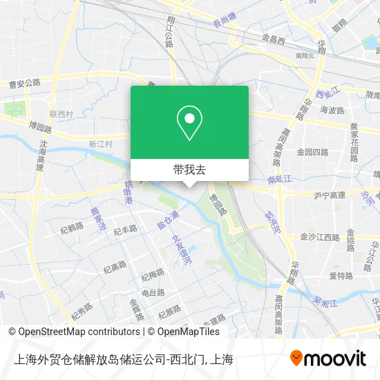 上海外贸仓储解放岛储运公司-西北门地图