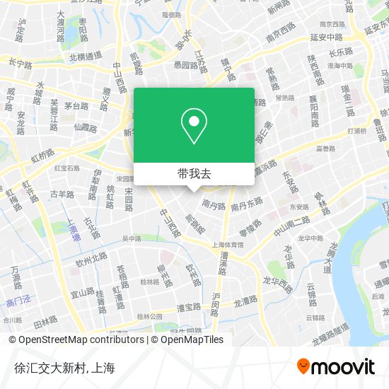 徐汇交大新村地图