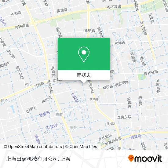 上海田硕机械有限公司地图