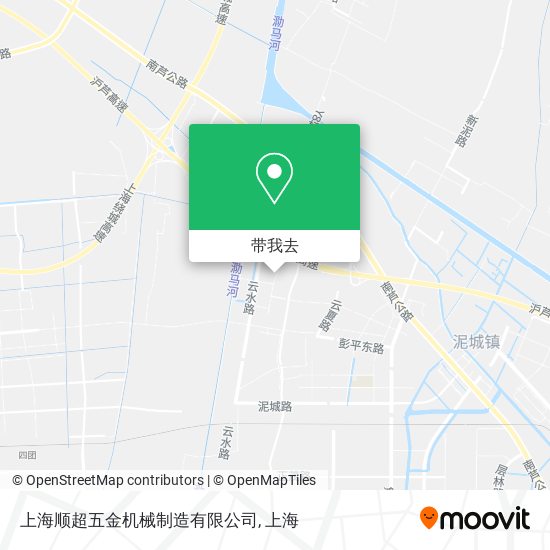 上海顺超五金机械制造有限公司地图