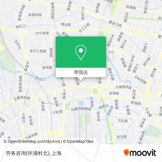 劳务咨询(许浦村北)地图