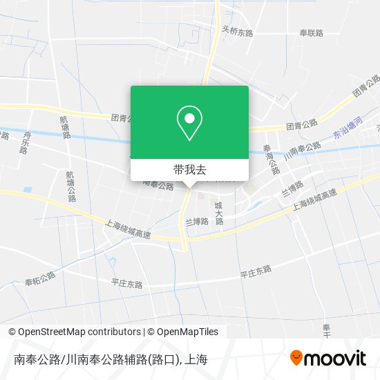 南奉公路/川南奉公路辅路(路口)地图