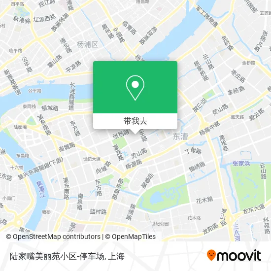 陆家嘴美丽苑小区-停车场地图