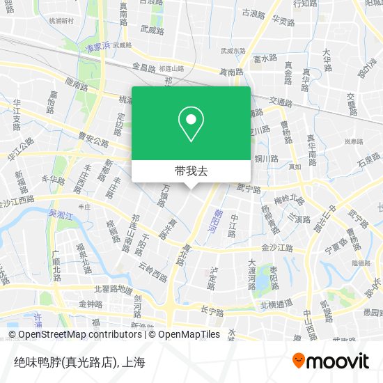 绝味鸭脖(真光路店)地图