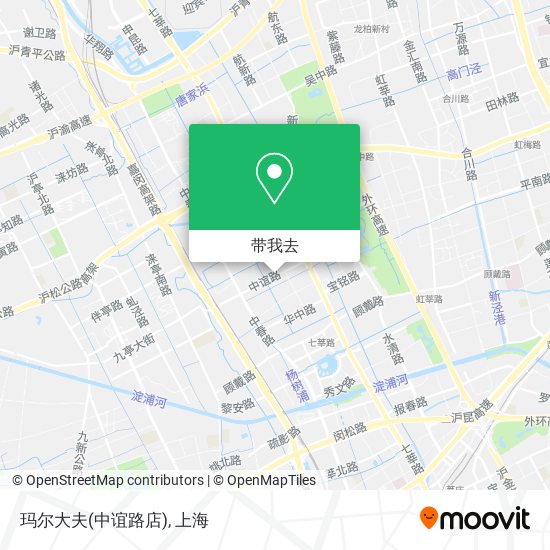 玛尔大夫(中谊路店)地图