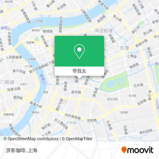 湃客咖啡地图
