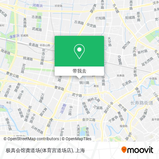 极真会馆龚道场(体育宫道场店)地图