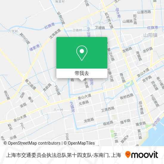 上海市交通委员会执法总队第十四支队-东南门地图