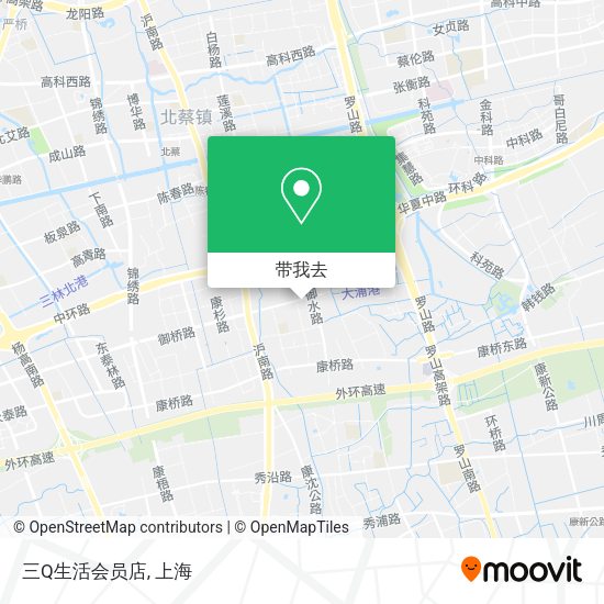 三Q生活会员店地图