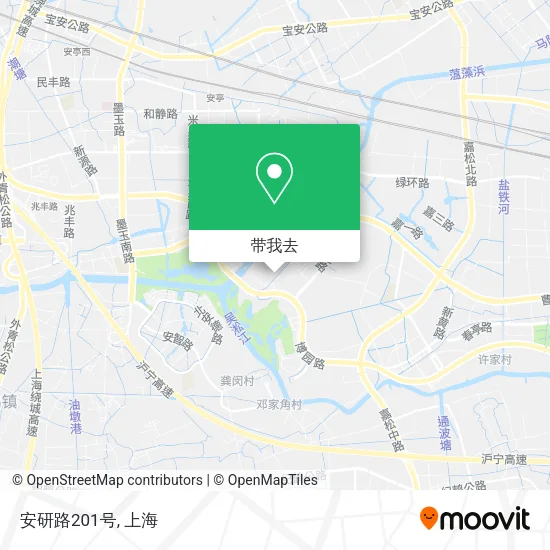 安研路201号地图