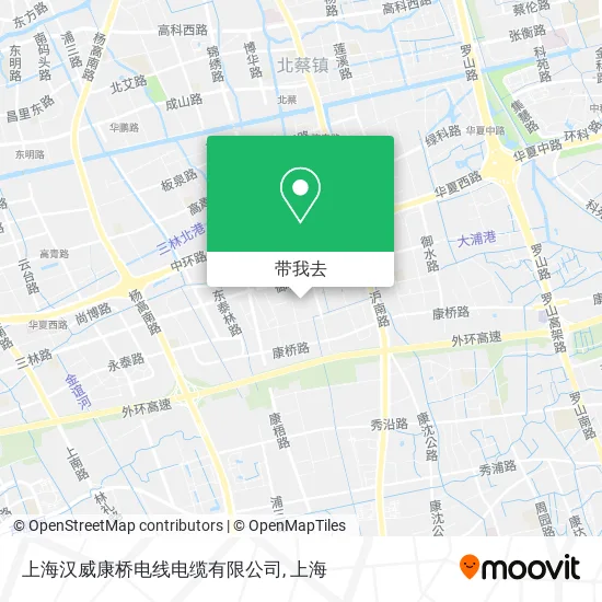 上海汉威康桥电线电缆有限公司地图