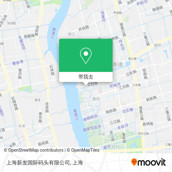 上海新发国际码头有限公司地图