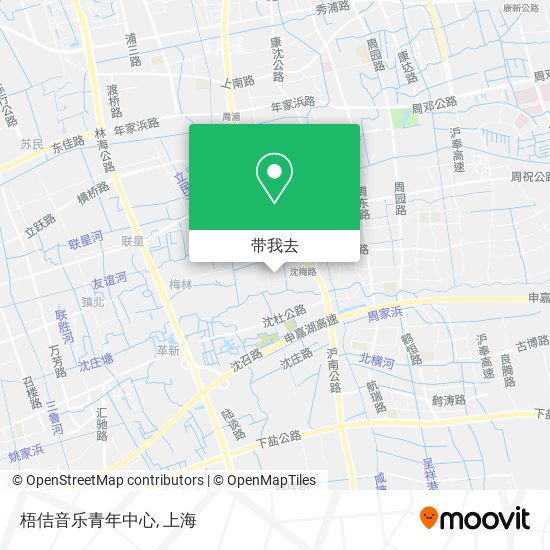 梧佶音乐青年中心地图