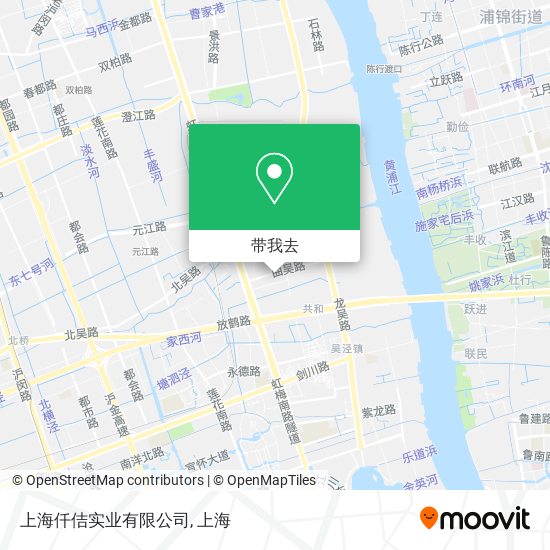 上海仟佶实业有限公司地图