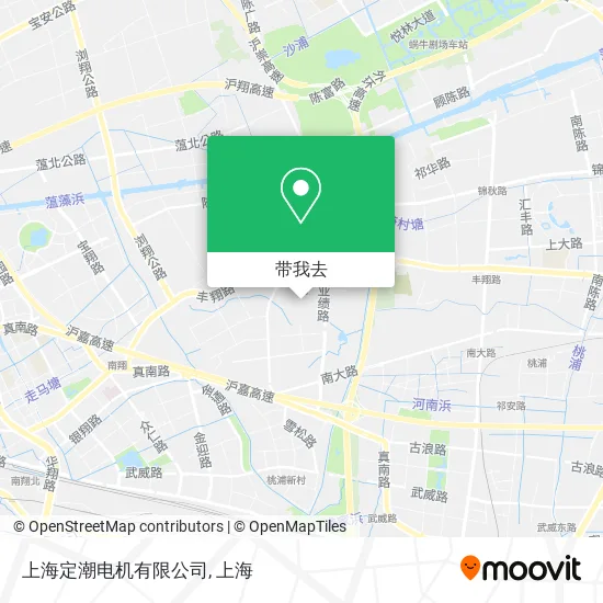 上海定潮电机有限公司地图