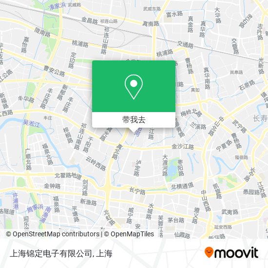 上海锦定电子有限公司地图
