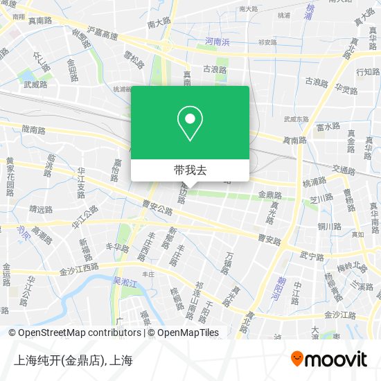 上海纯开(金鼎店)地图