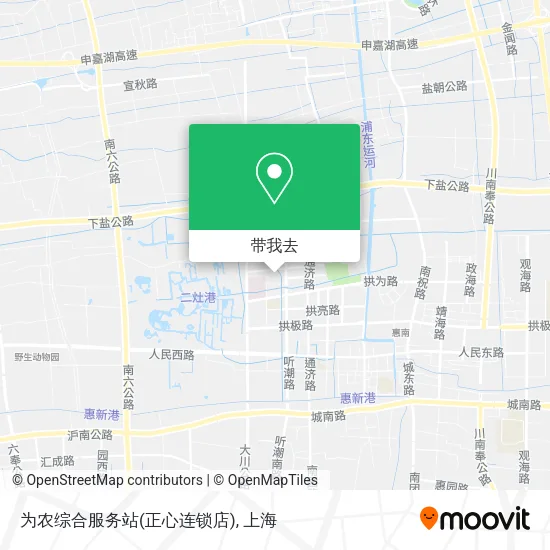 为农综合服务站(正心连锁店)地图