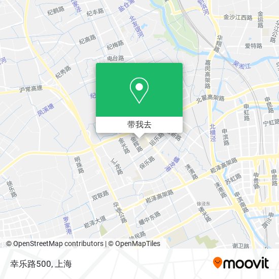 幸乐路500地图