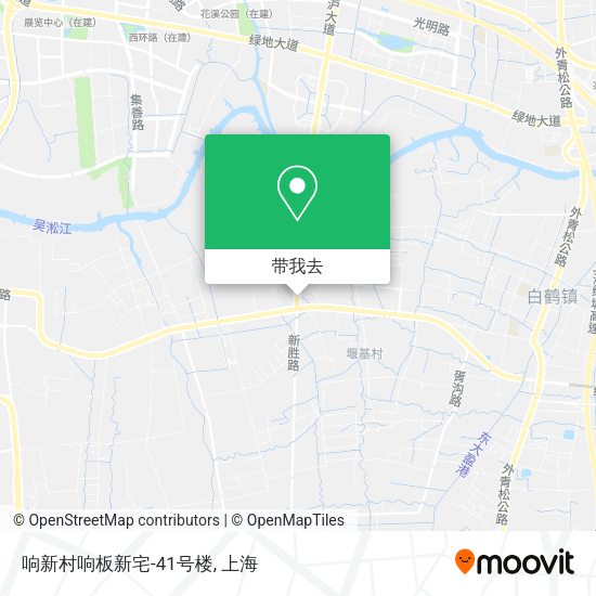 响新村响板新宅-41号楼地图