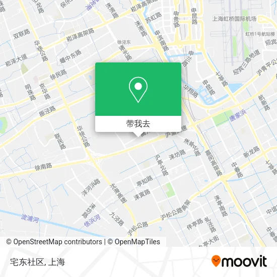 宅东社区地图