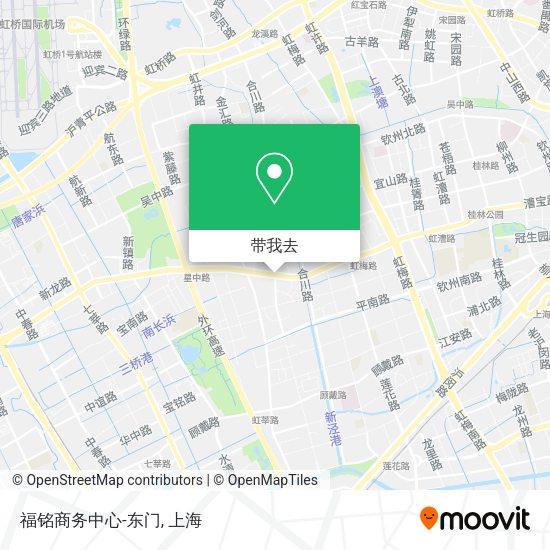 福铭商务中心-东门地图