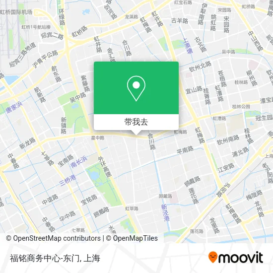 福铭商务中心-东门地图