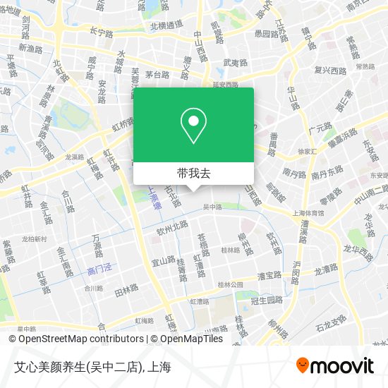 艾心美颜养生(吴中二店)地图